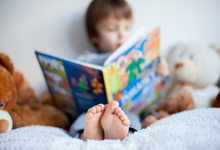 A child reading