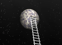 Ladder to the moon