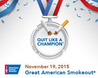 Great American Smokeout logo