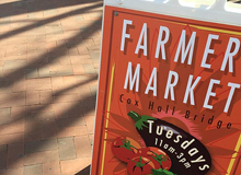 Emory Farmers Market sign