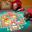 Sand Mandala Closing Ceremony