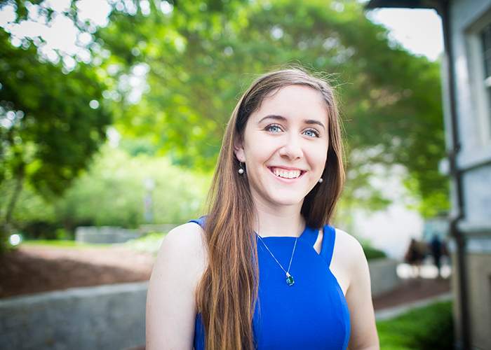 Marion Luther Brittain Service Award | Undergraduate:
Kaitlyn Posa honored for work on religious freedom, human rights