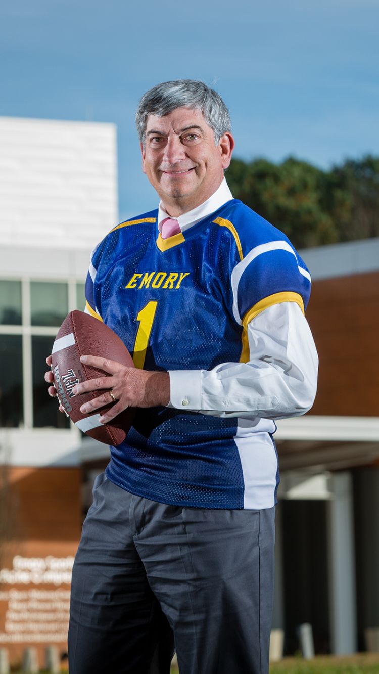 Scott Boden with football