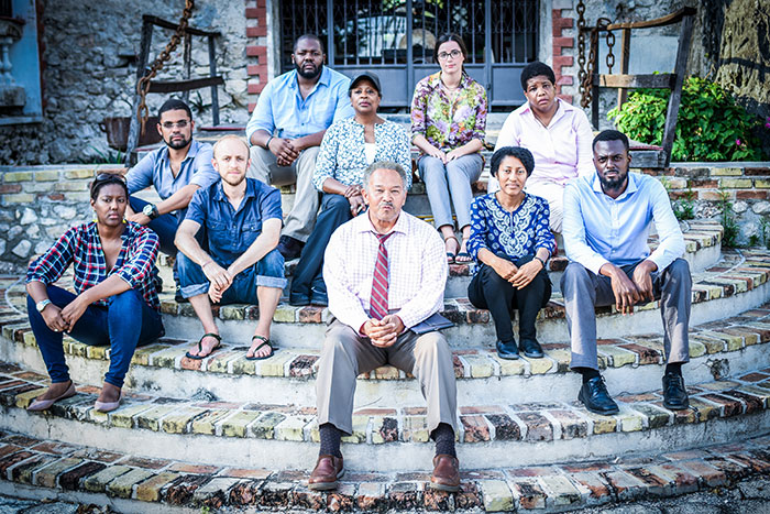 Professor Robert Franklin and Candler students visit Musee Ogier-Fombrum, a museum built around the remnants of a sugar cane plantation built in 1760 and later abandoned during the country¿s revolution, which was led by self-liberated slaves against French colonial rule.