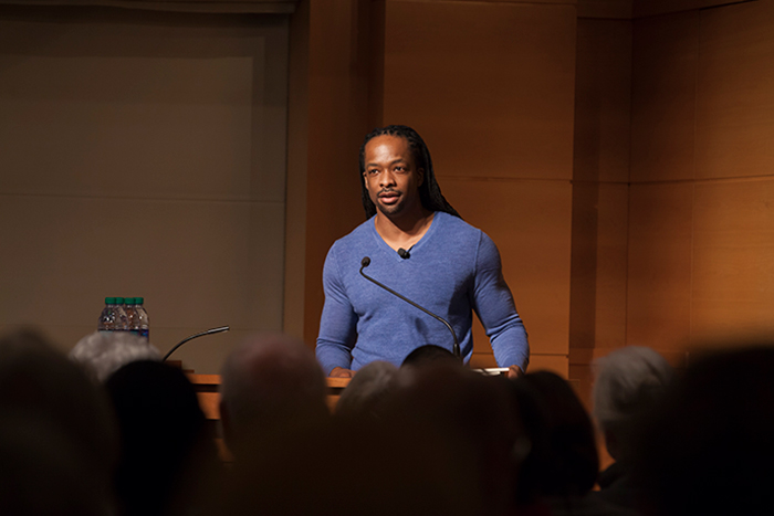 Jericho Brown, associate professor of creative writing