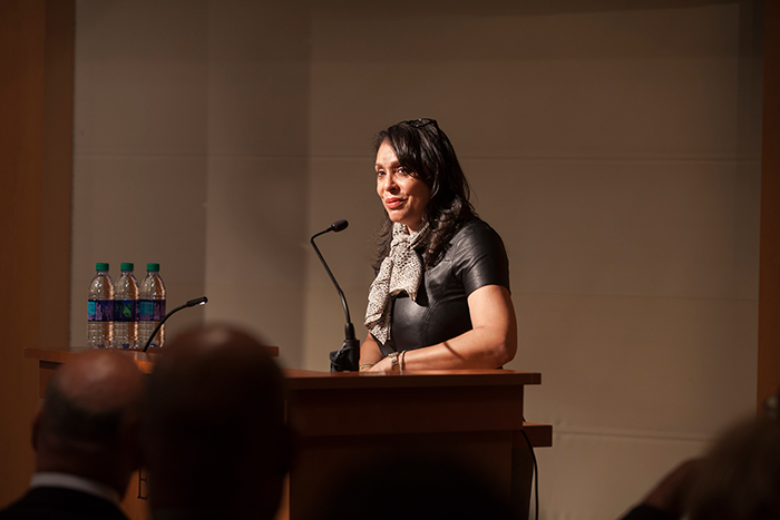 Natasha Trethewey, Robert W. Woodruff Professor of English and Creative Writing and director of Emory's creative writing program