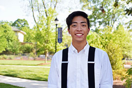 Willis Hao is a student leader in the classroom and on the stage