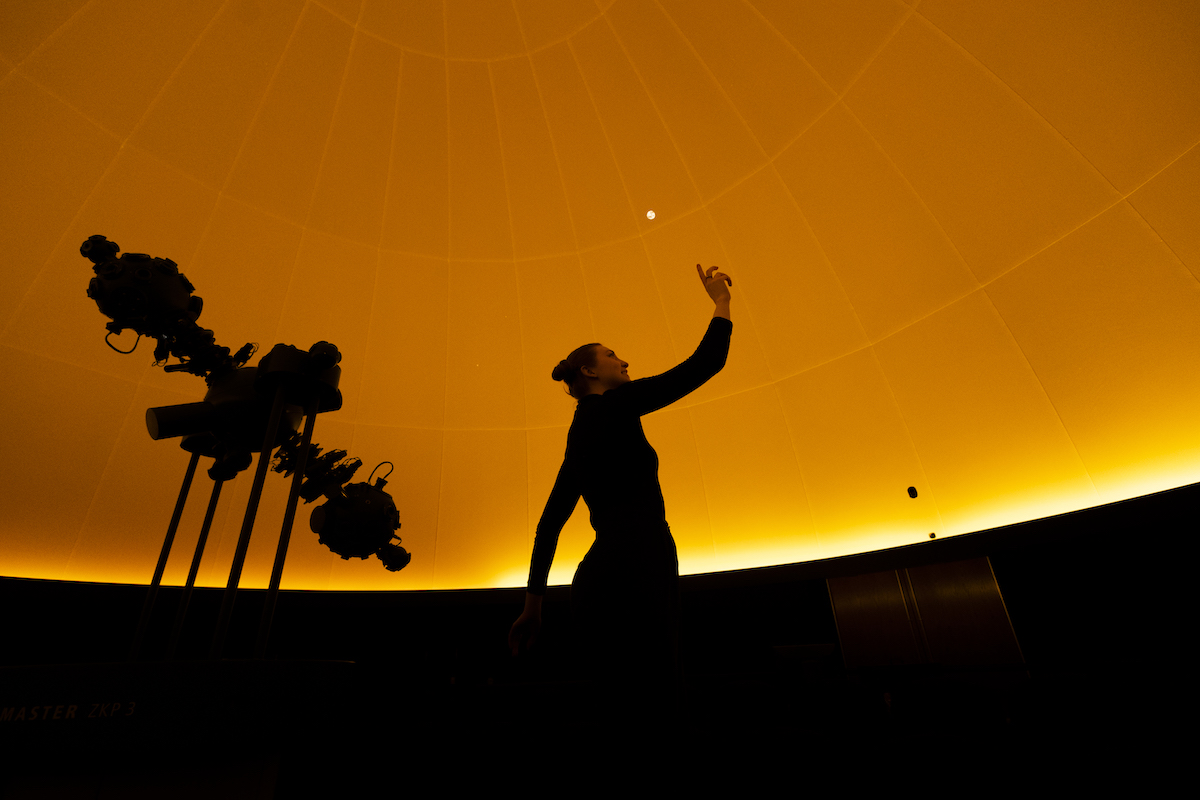 Photo of Emory's planetarium