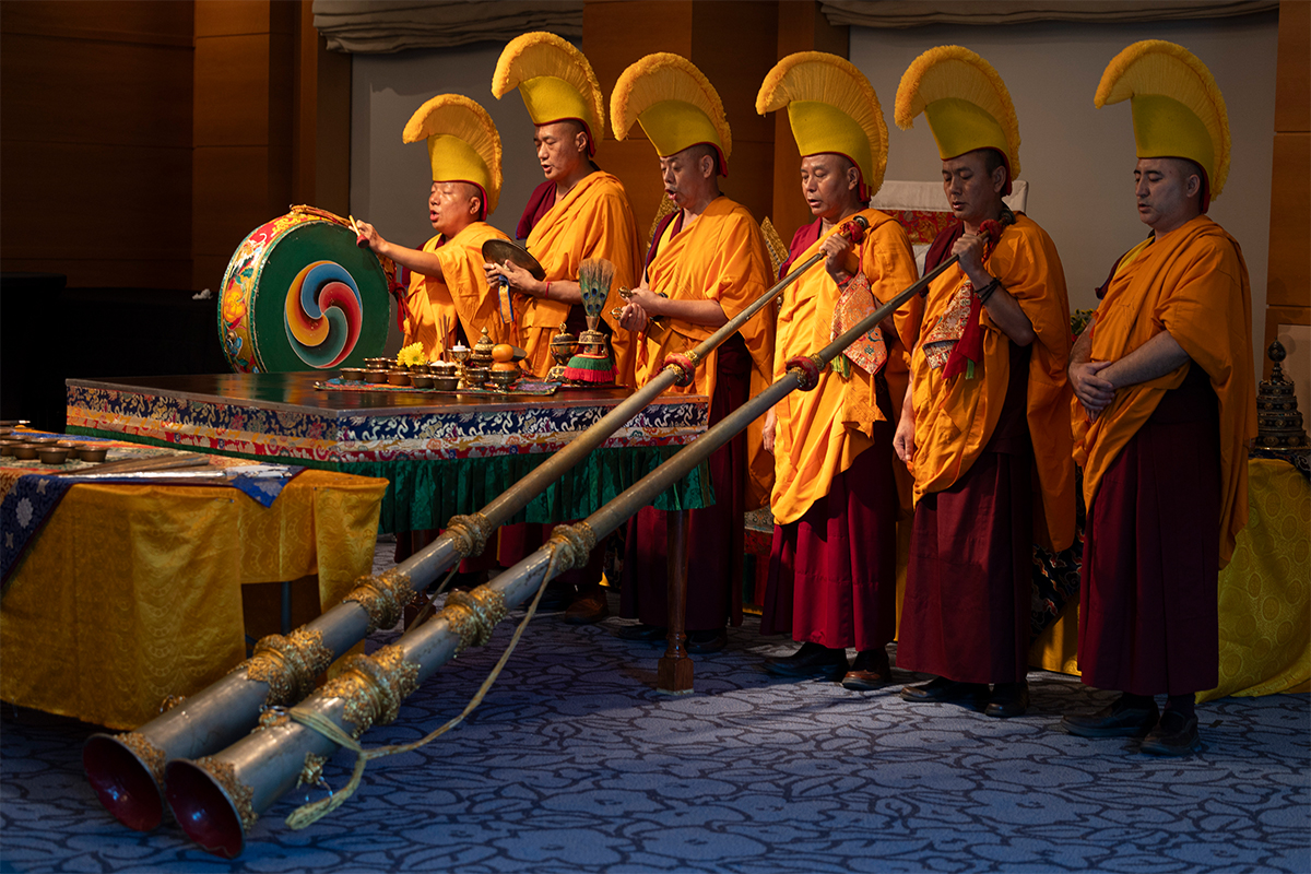 Four Tibetan Monks