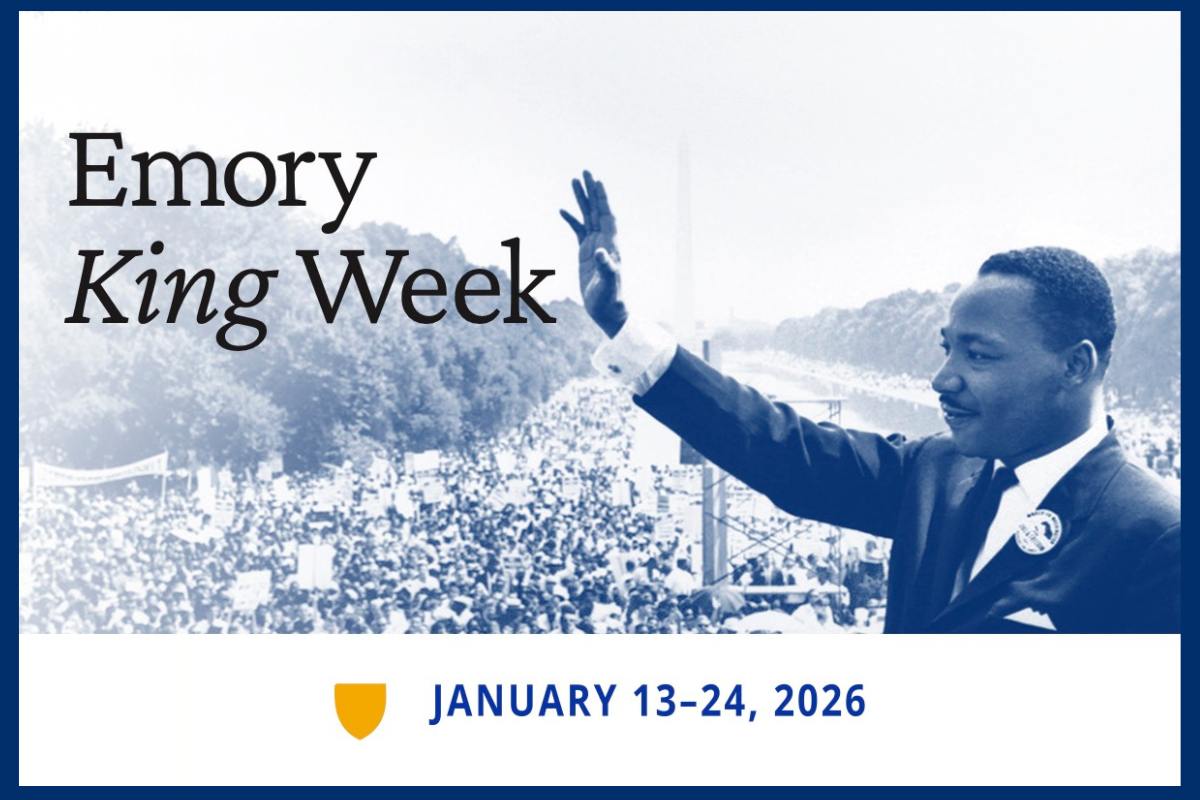 King Week logo on blue background