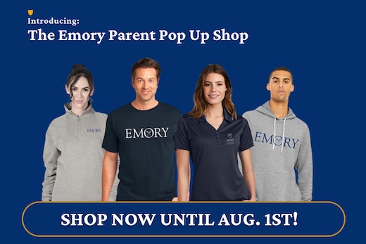 adults wearing Emory University shirts
