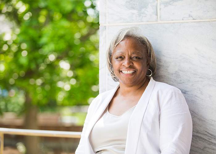 University Scholar/Teacher Award:
Carol Anderson lauded for groundbreaking work on "White Rage"