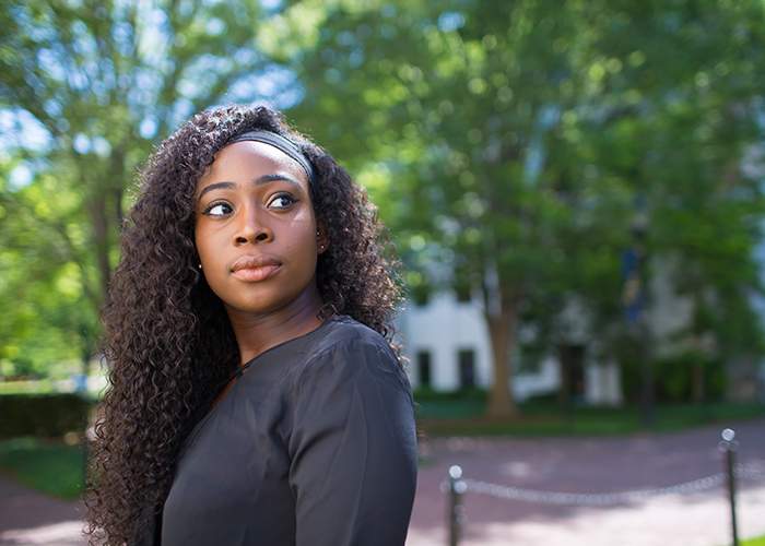 Class of 2017 | Emory College:
In and out of class, Glory James driven to explore identities