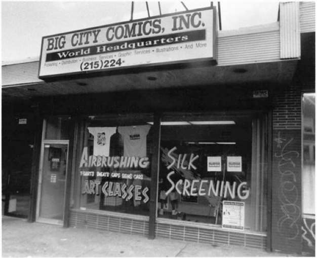 &amp;nbsp;Big City Comics World Headquarters, Philadelphia, 1995