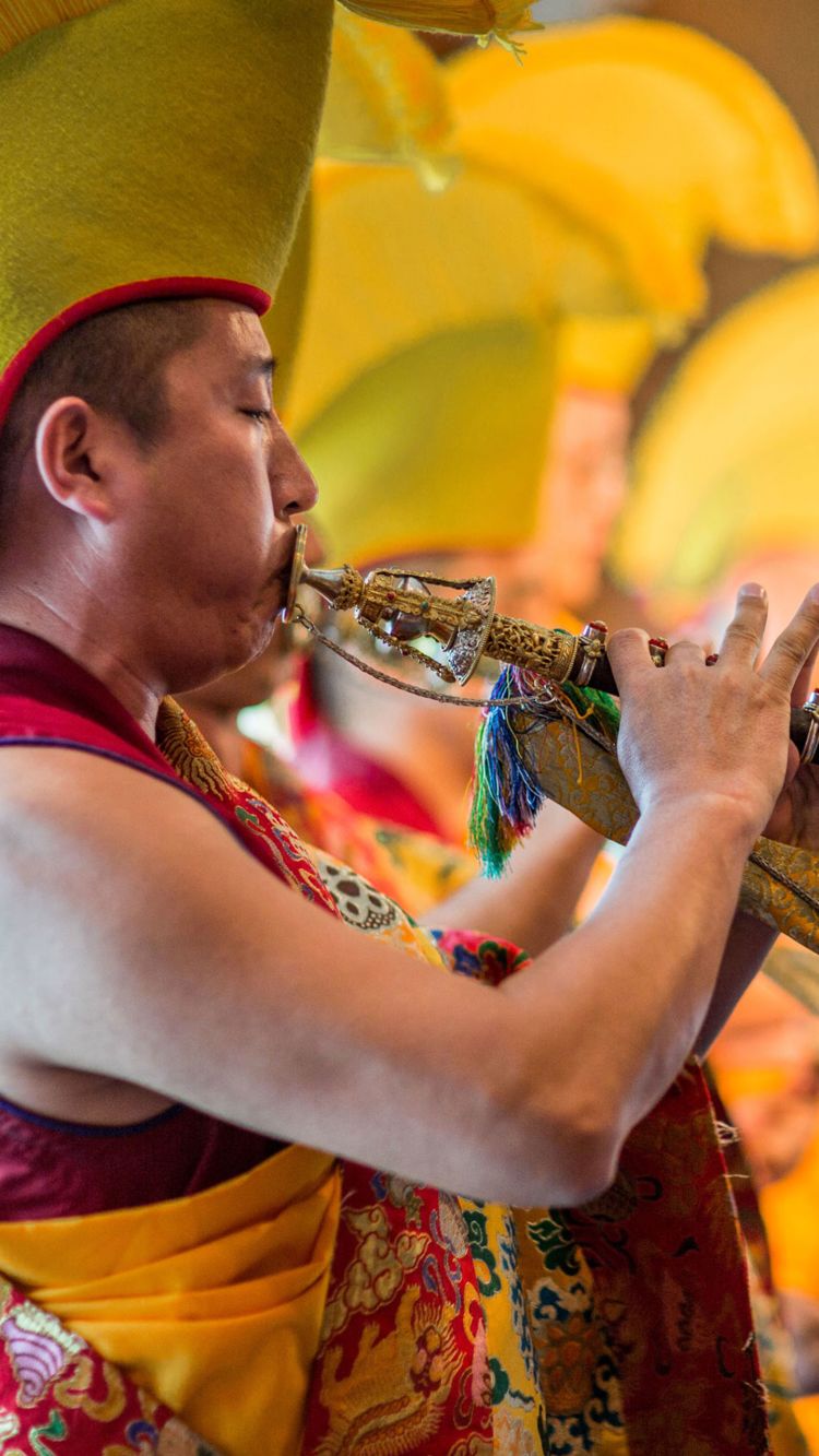 Tibet Week begins with an ornate opening ceremony at the Michael C. Carlos Museum.