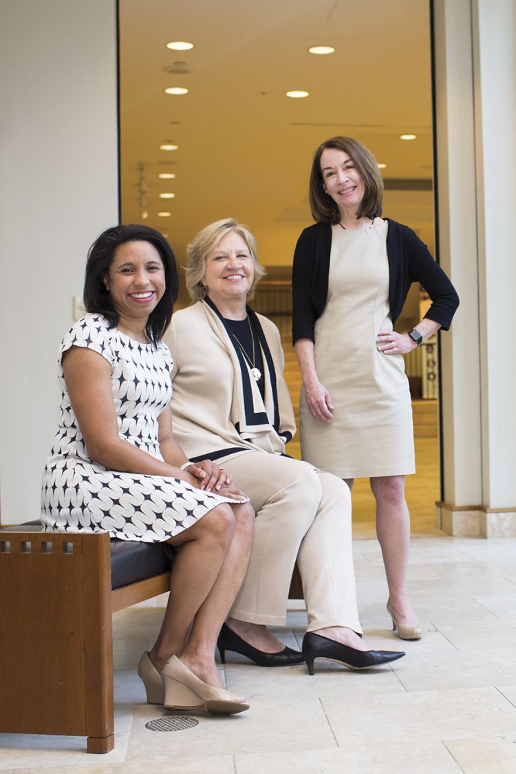 Three top nursing school administrators.