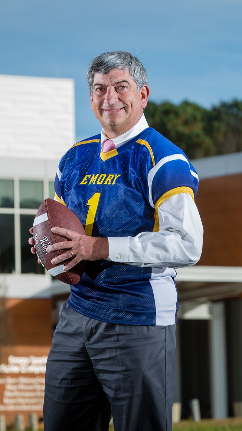 Scott Boden with football