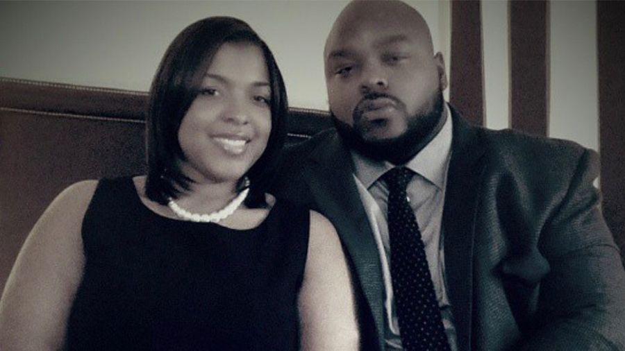 Amber Vinson with husband Derrick