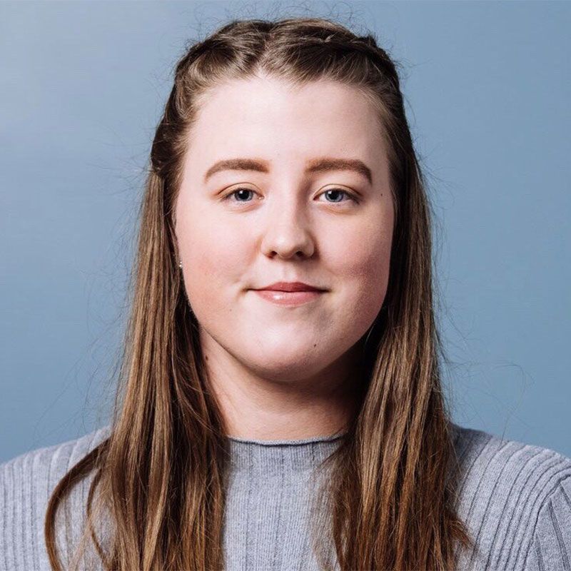 A portrait of Ruby Vickers
