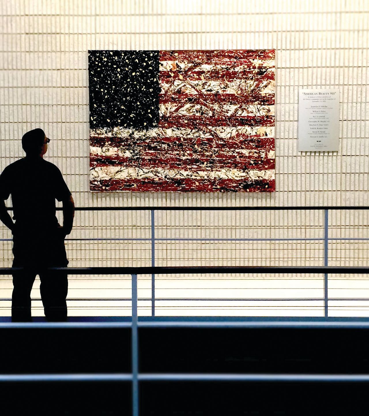 Artist Todd Monaghan and his work American Beauty 911