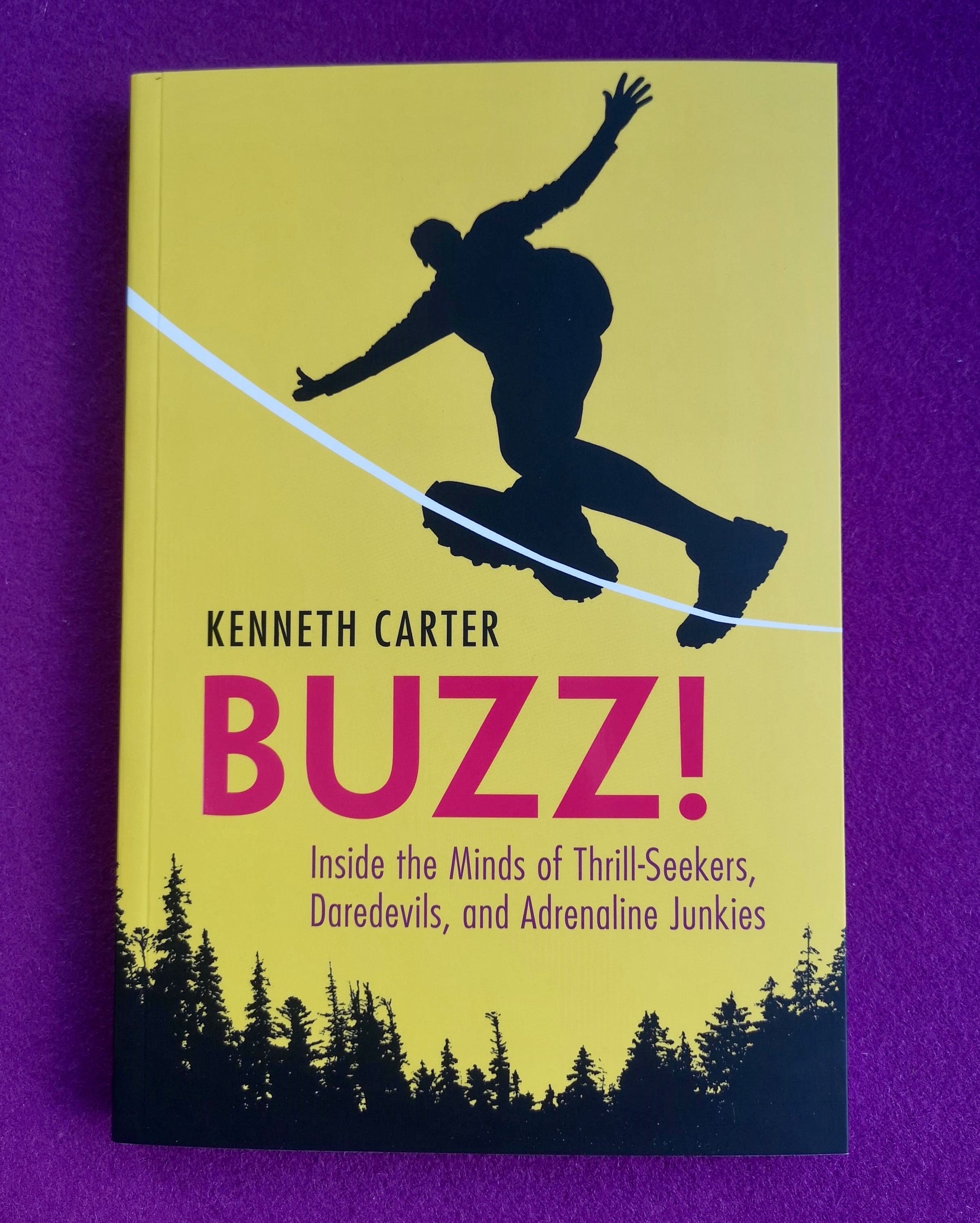 Ken Carter's book, titled "Buzz!"