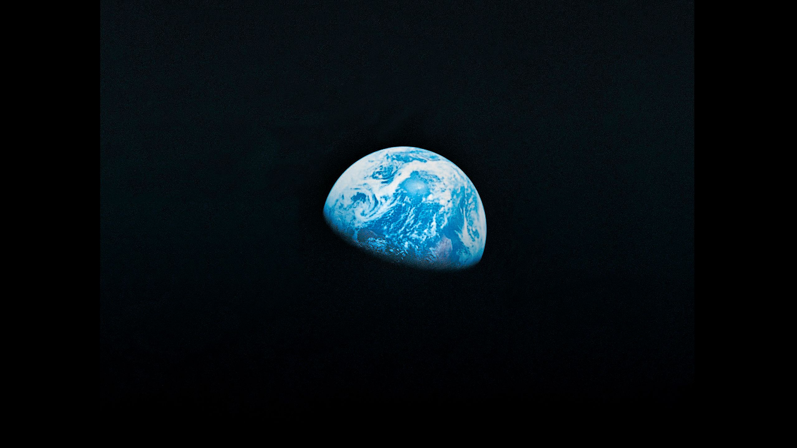 view of earth from space