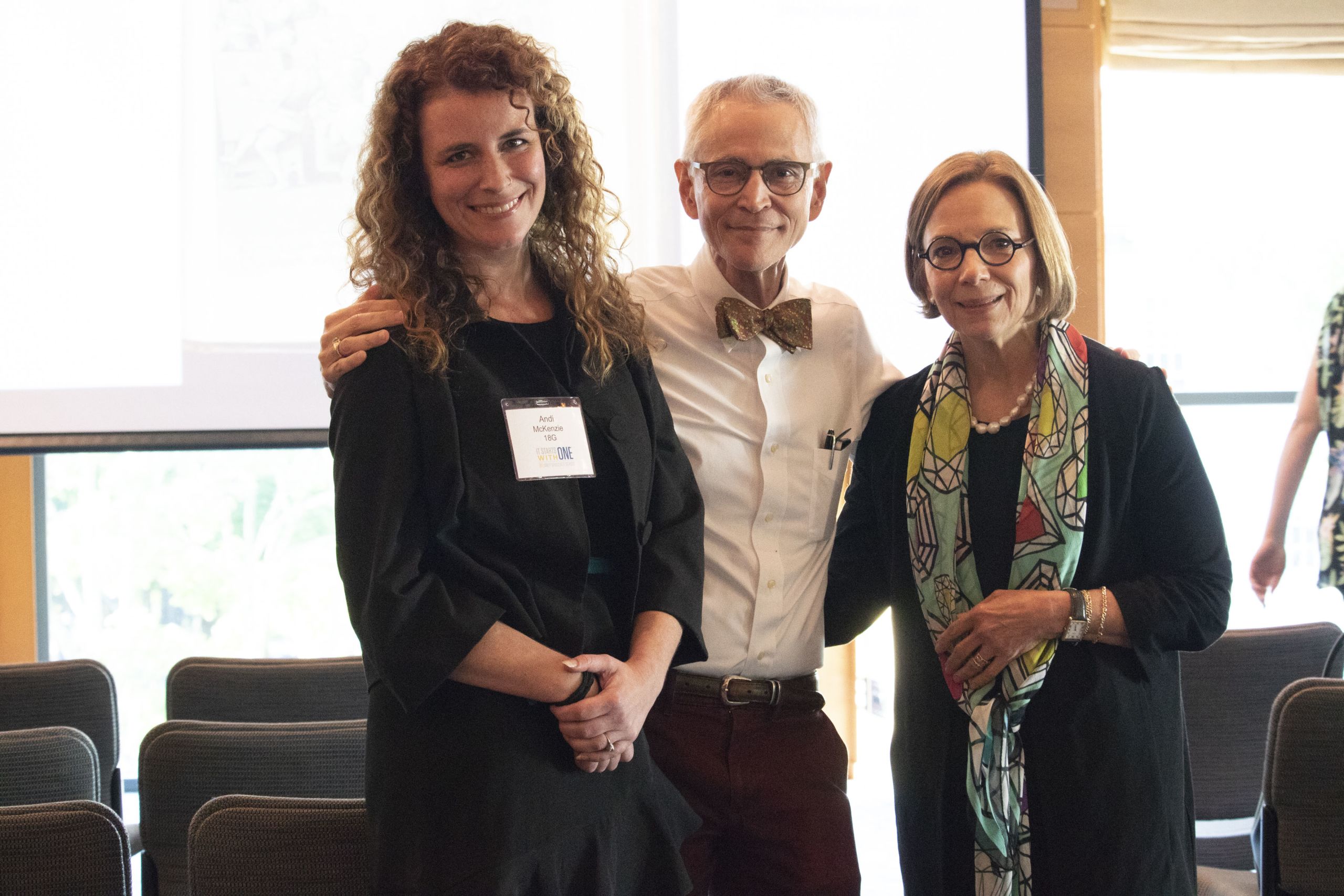 Dean Tedesco is joined by Centennial Lecture guest speaker Dr. Walter Melion and Dr. Andi Mckenzi.