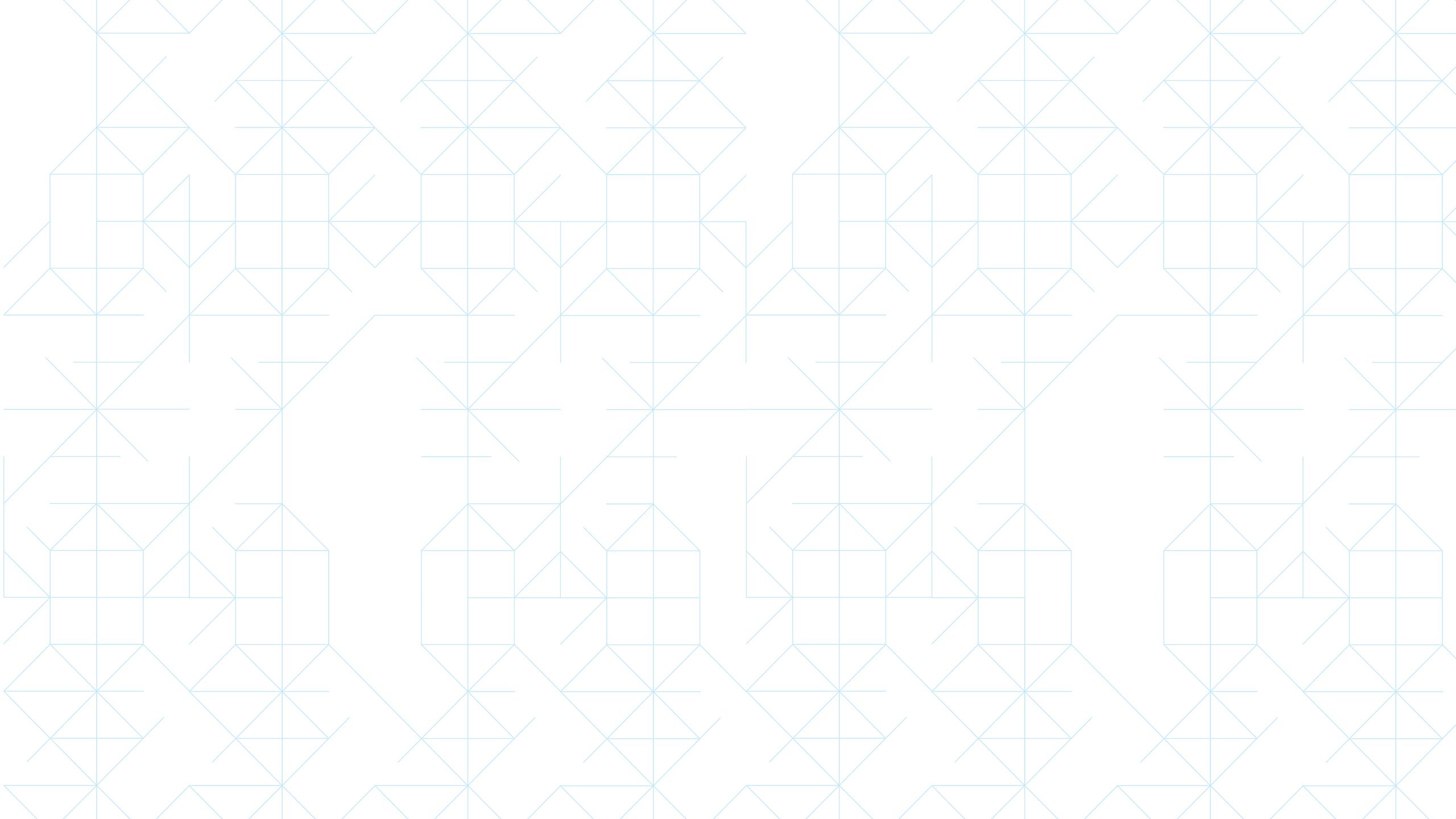 a white background with a blue grid pattern