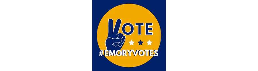Emory Votes Initiative event graphic