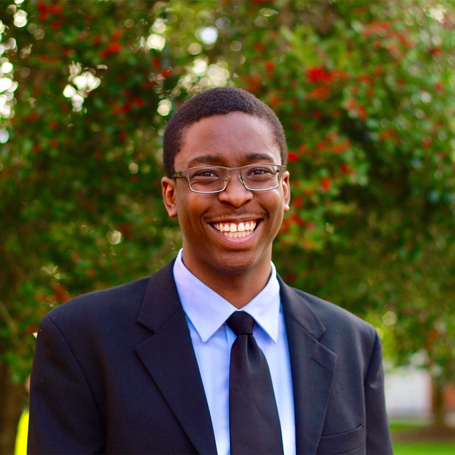 A portrait of Richard Nwakamma
