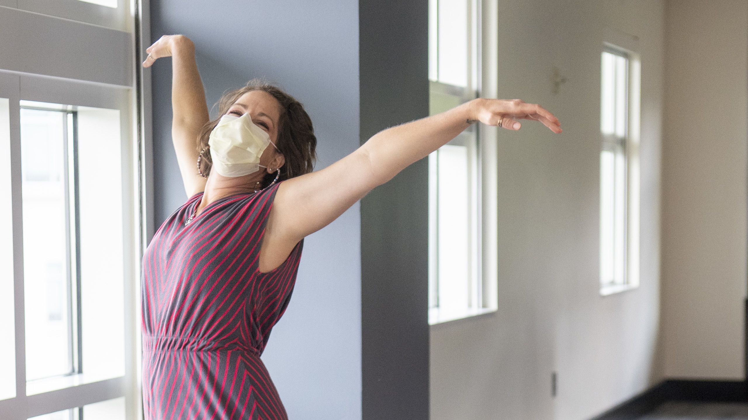 Patient Erika Lungren photo dance series