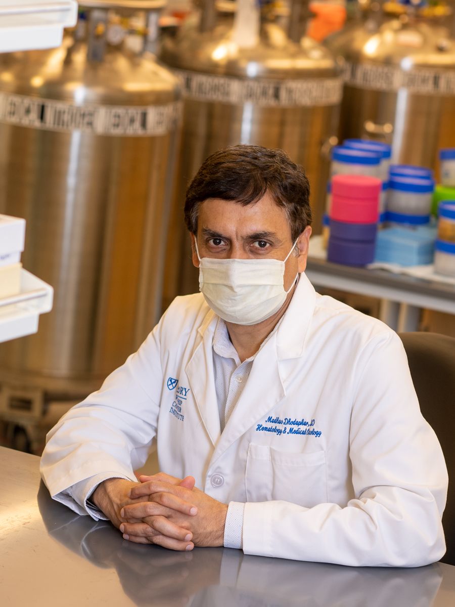 Dr. Madhav Dhodapkar, director of the Winship Center for Cancer Immunology.