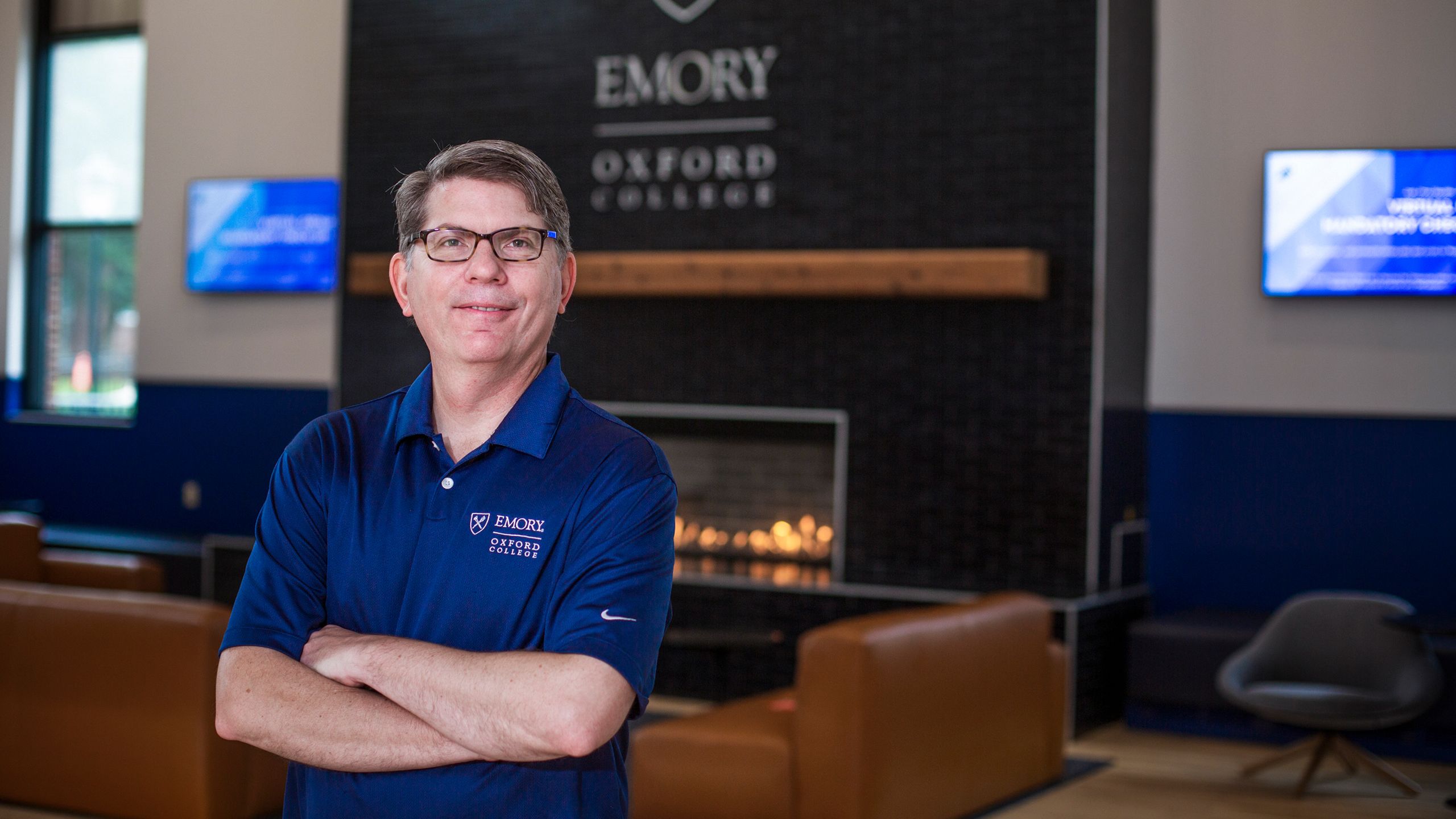 Portrait of Oxford College Dean Douglas A. Hicks