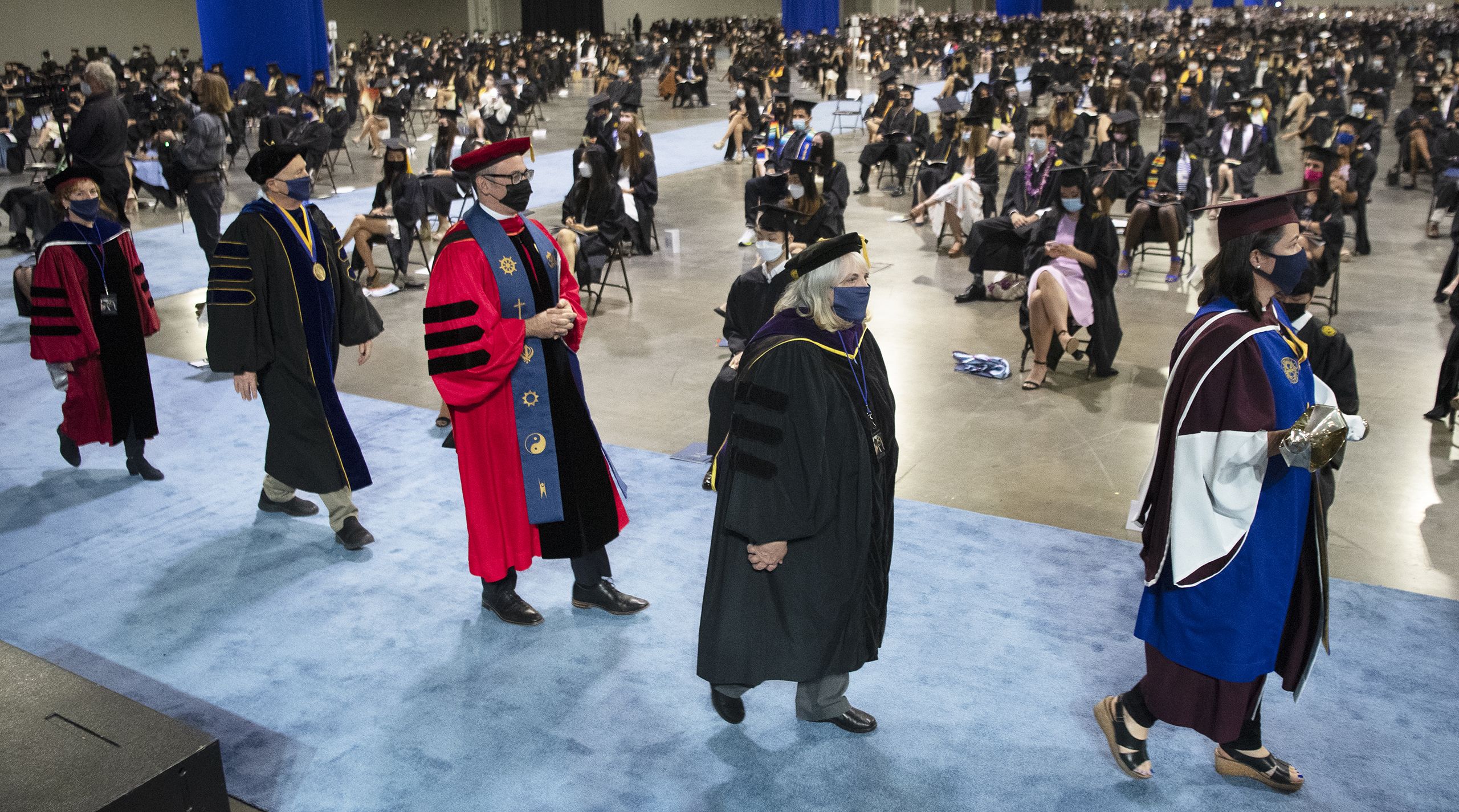 Graduation procession