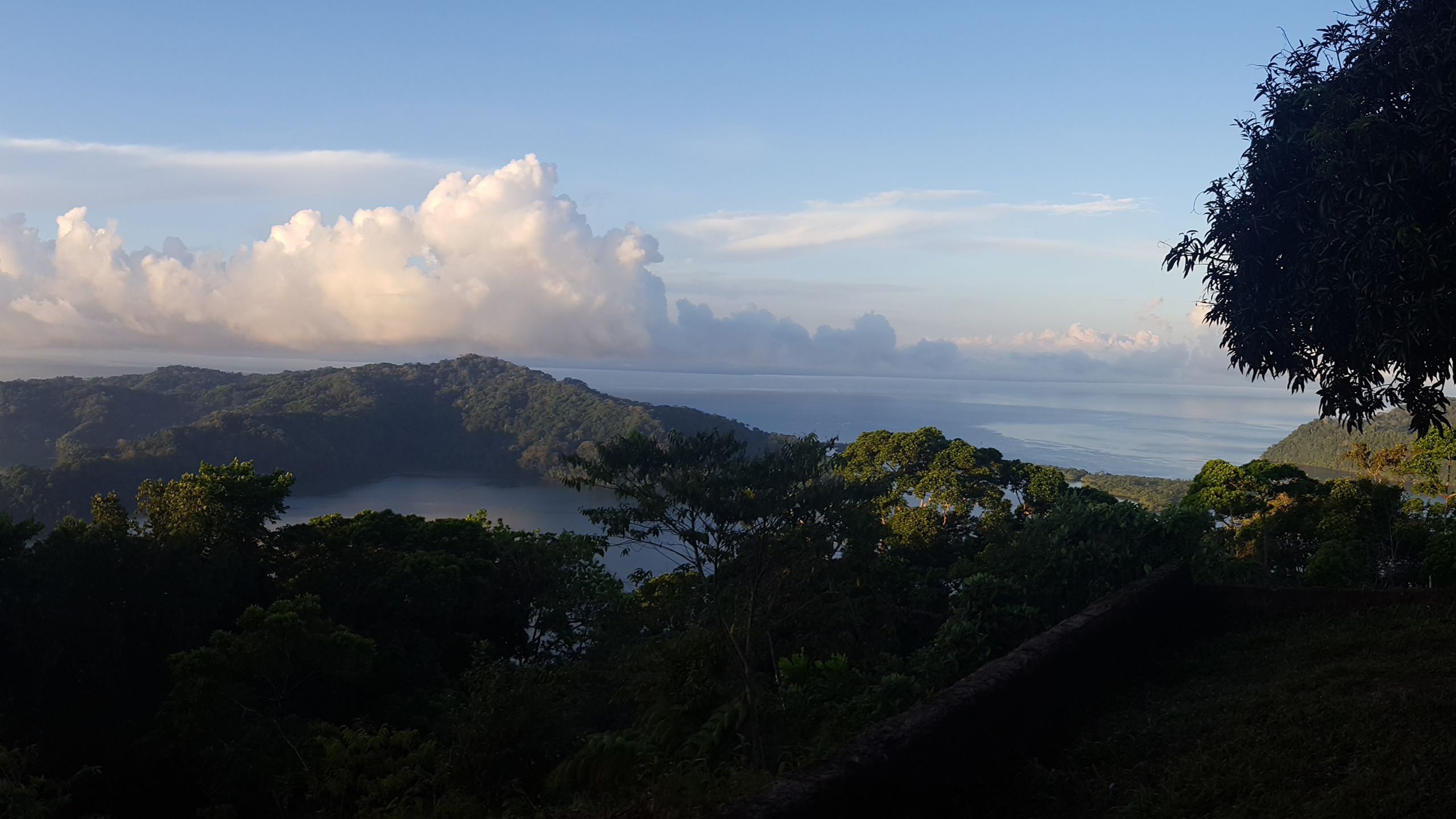 The mountains and the sea