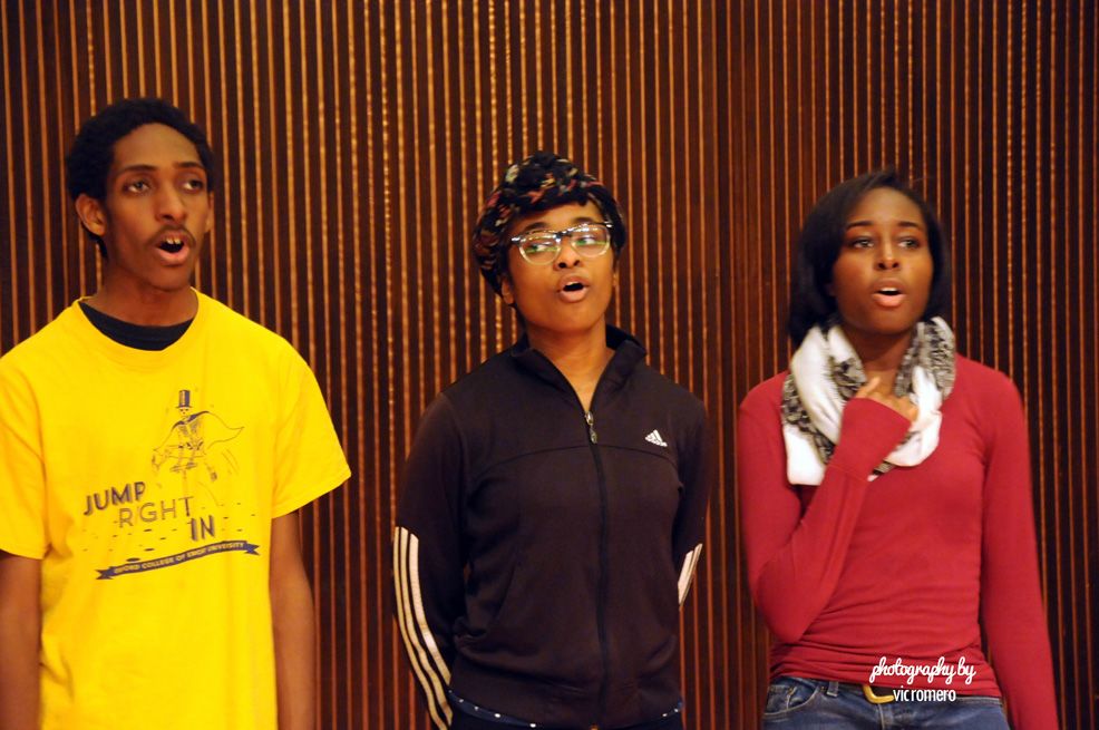 VOIS members singing