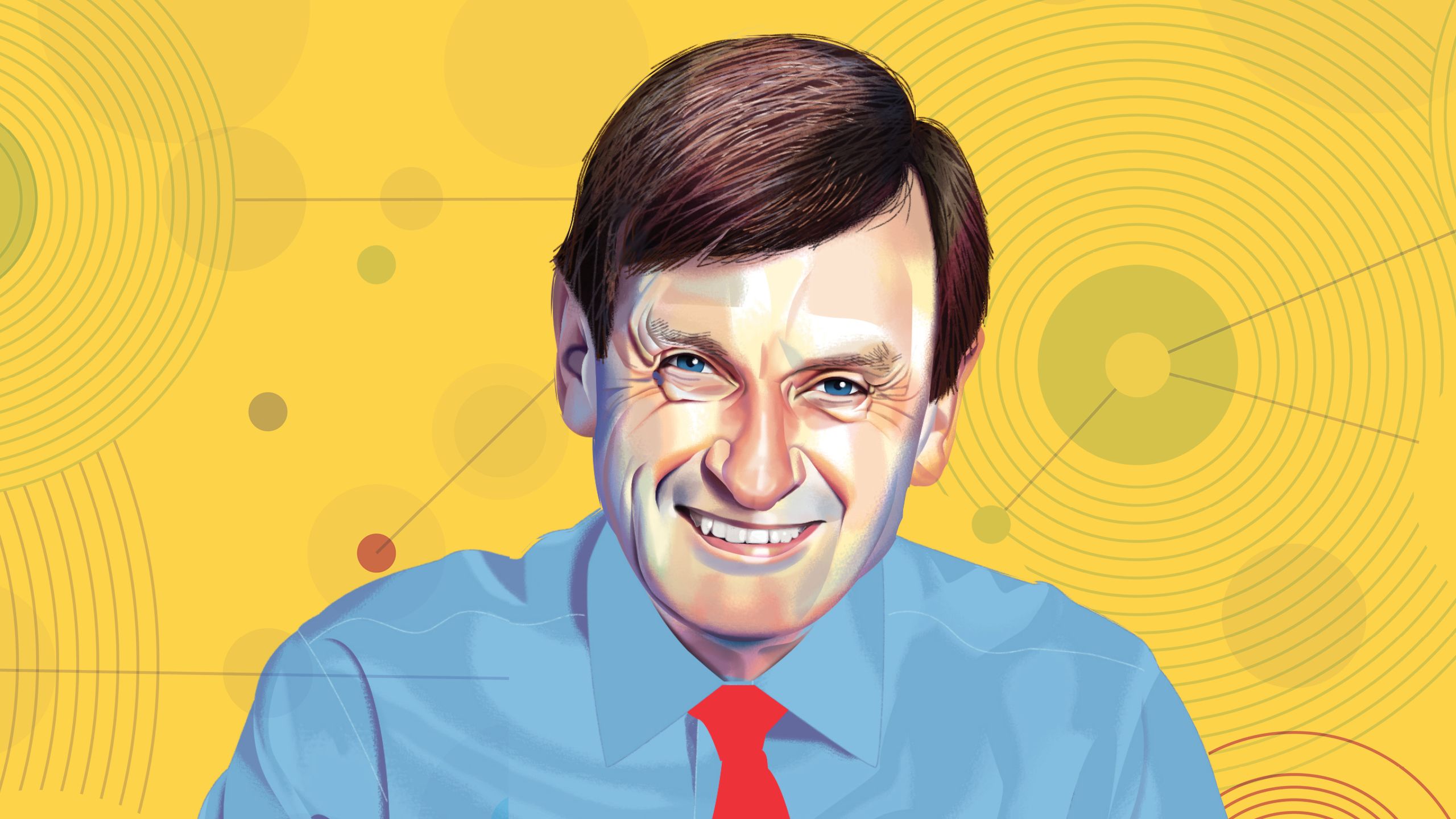 illustration of curran by Nigel Buchanan