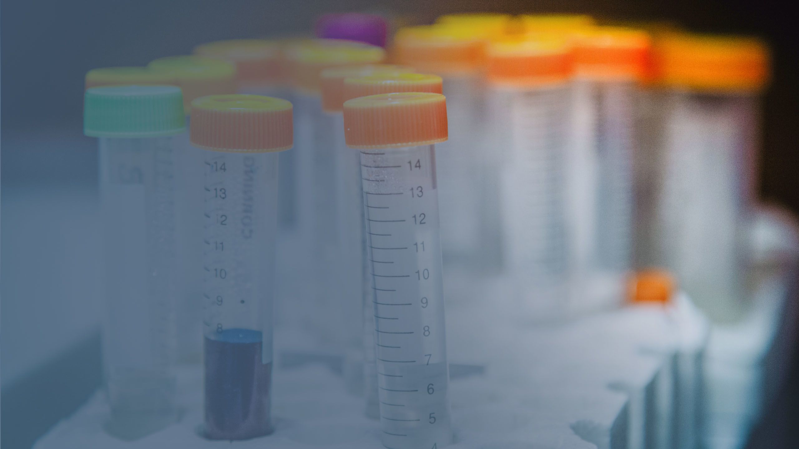 Laboratory beakers background image