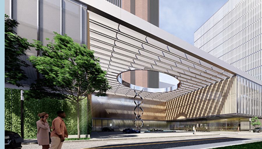 Winship Emory Midtown architectural rendering