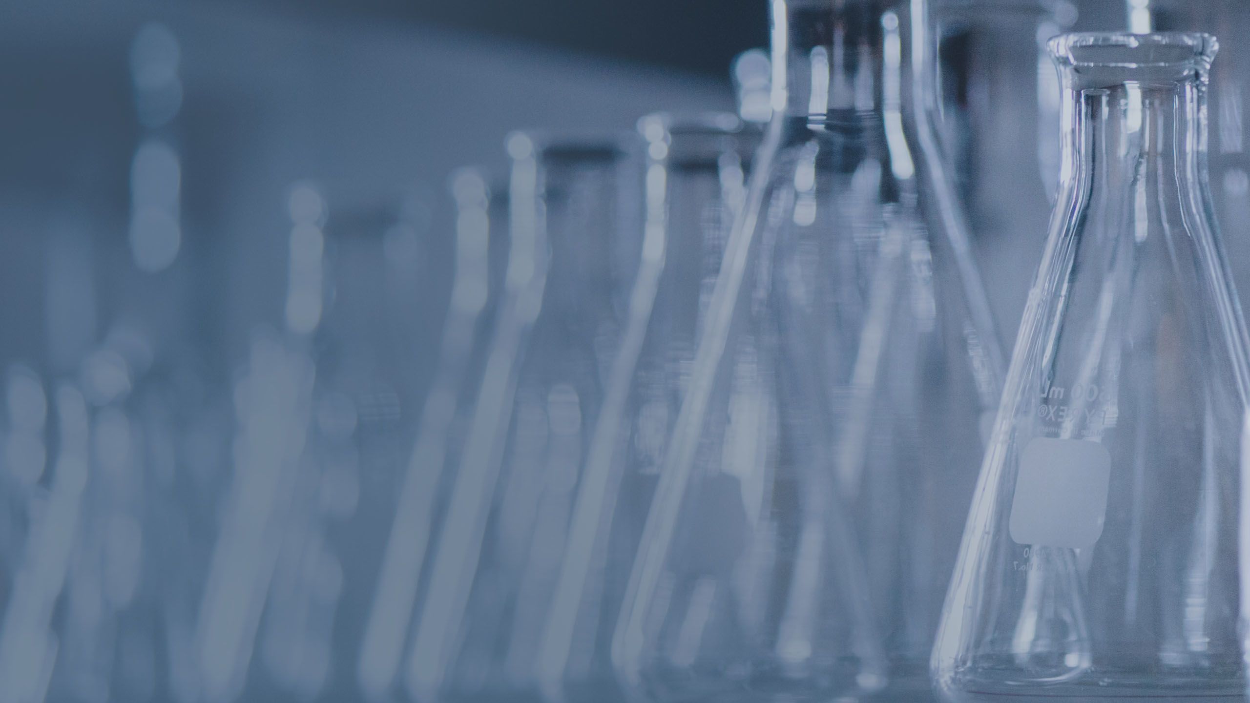 Laboratory vessels background image