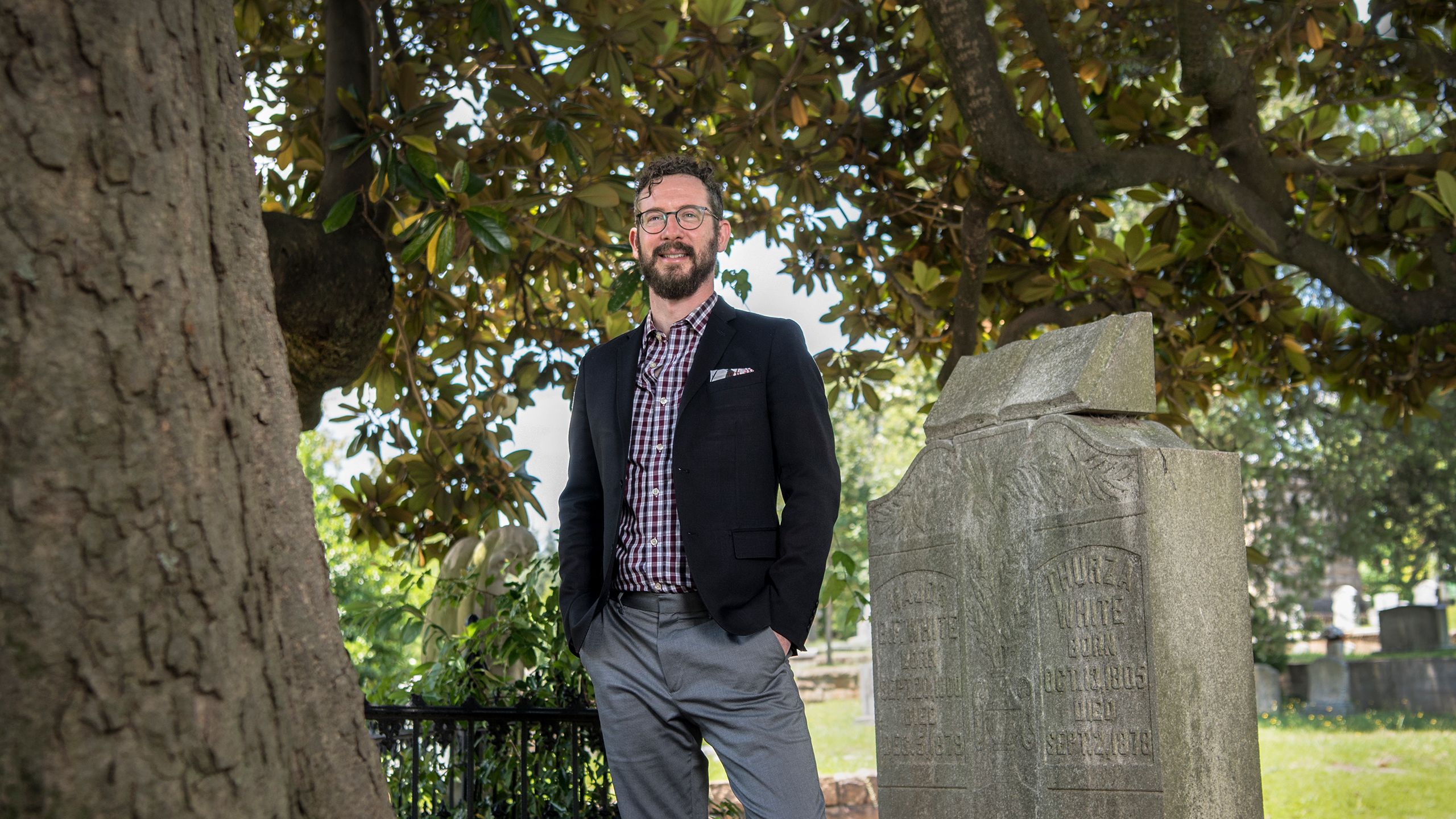 Jesse Karlsberg at Oakland cemetery