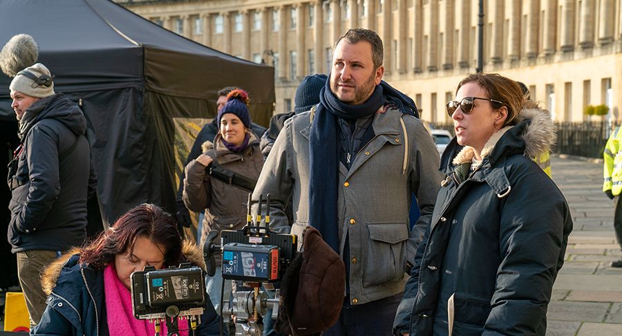 Van Dusen supervises the show's production in London.