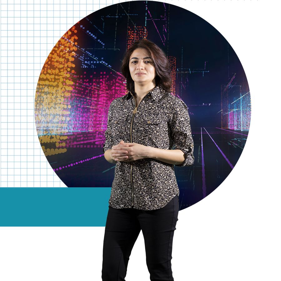 Photo of RAZIEH NABI, assistant professor of biostatistics and bioinformatics at Rollins School of Public Health