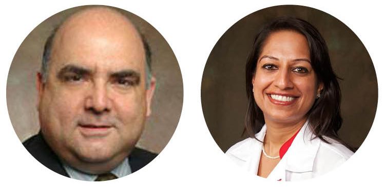 Portrait of David Vega,and Divya Gupta