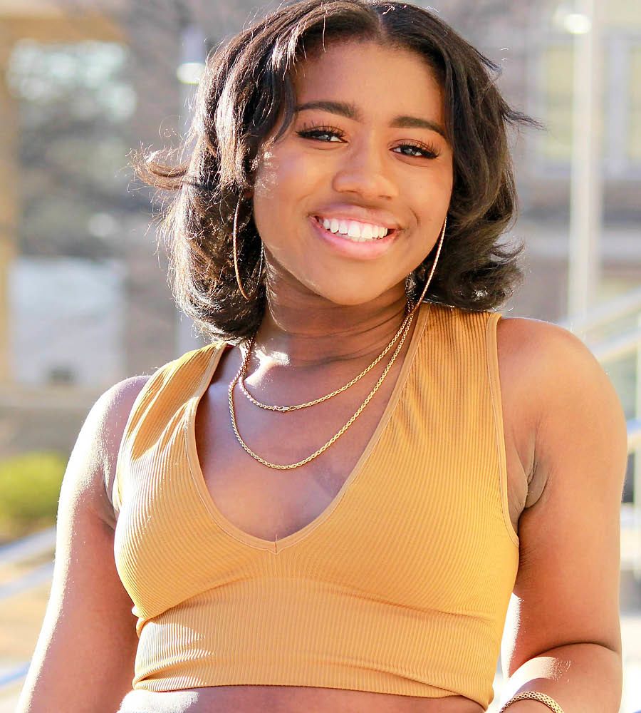 A portrait of Isabella Adeola