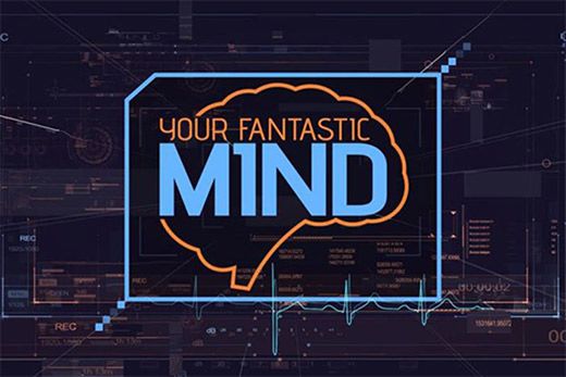 logo for Your Fantastic Mind includes a brain illustration