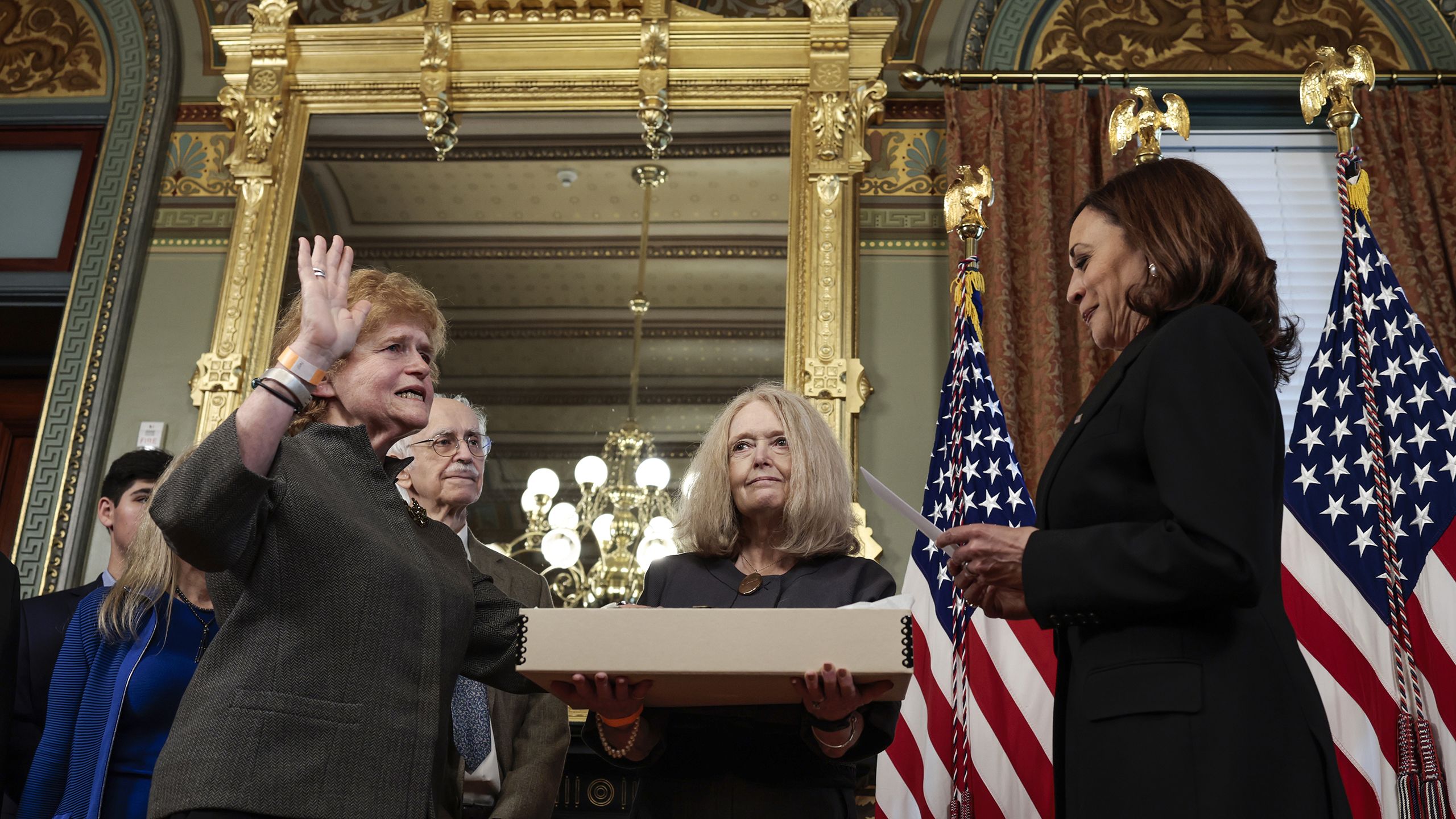 Deborah Lipstadt (left) 