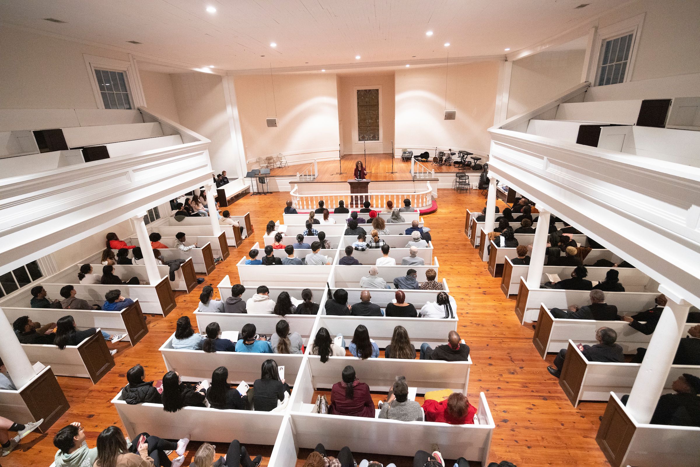 Faculty, staff, students and community members filled Old Chapel for the annual Oxford College King Week celebration.