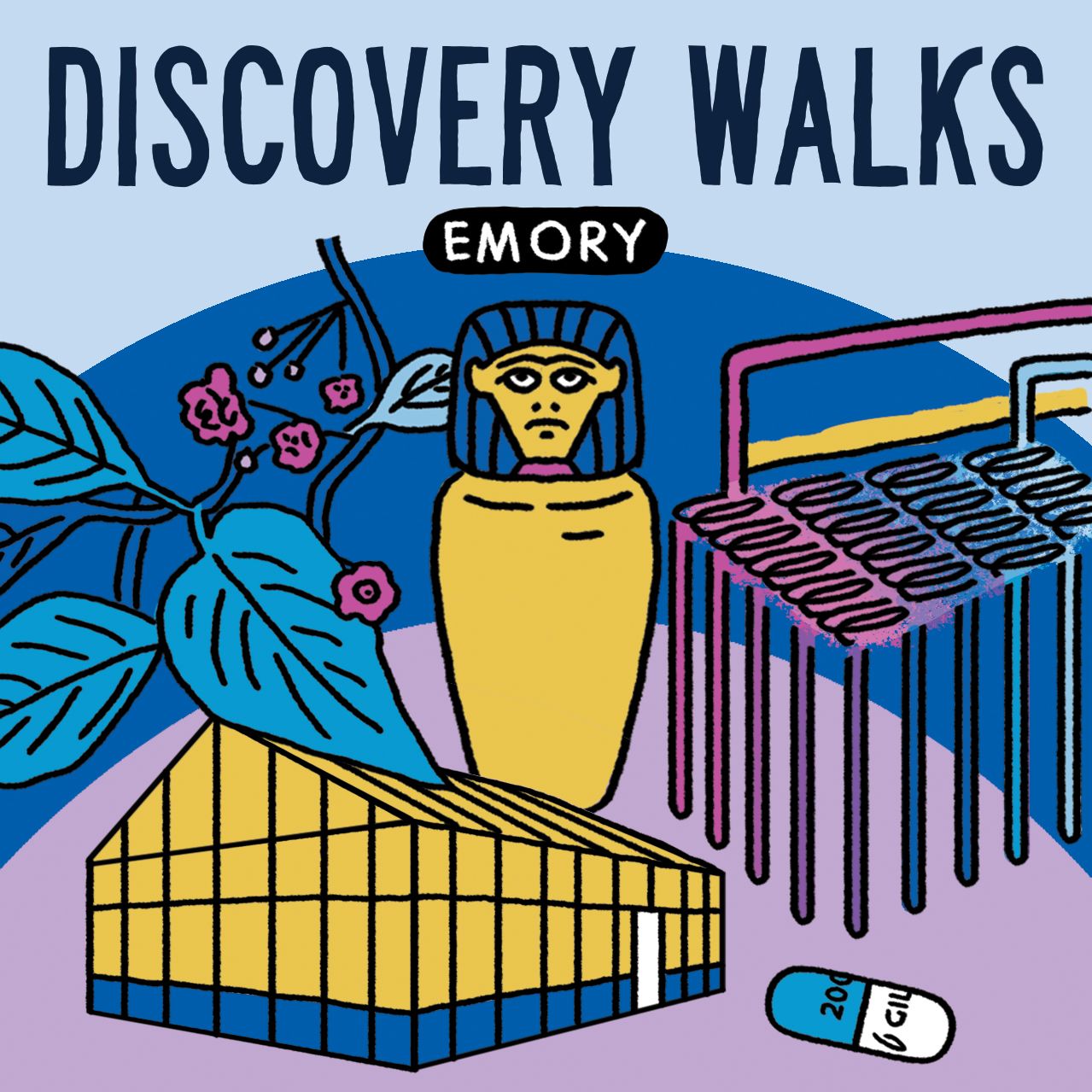 Illustration for Discovery Walk: Emory