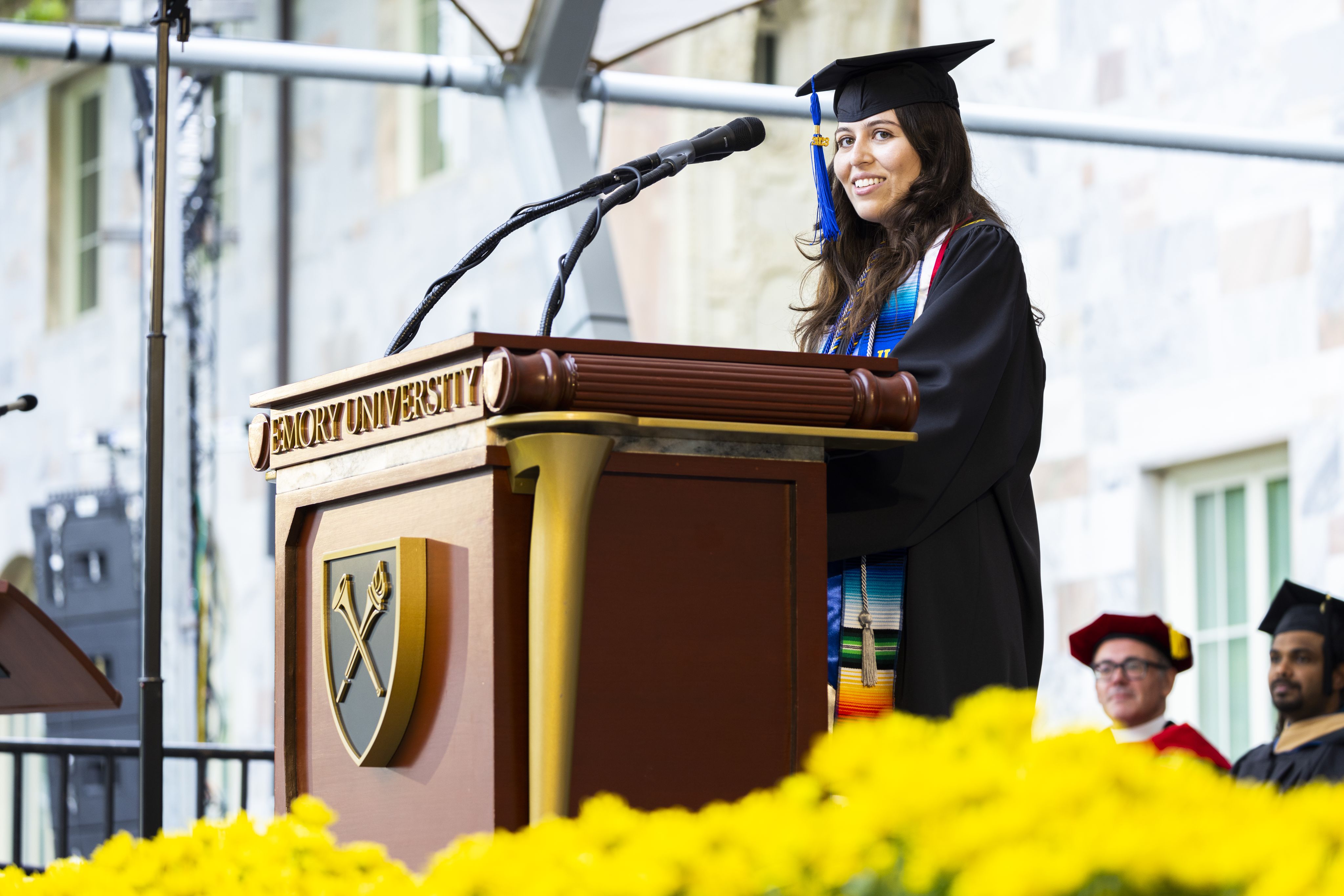 student speaker Nicole Felix-Tovar